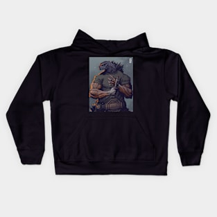 Godzilla Hybrid Mode Kids Hoodie